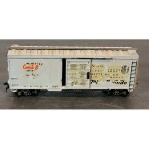 HO Scale Athearn Boxcar D&RGW Cookie Box #60000 Dever Rio Grand Model Train Car